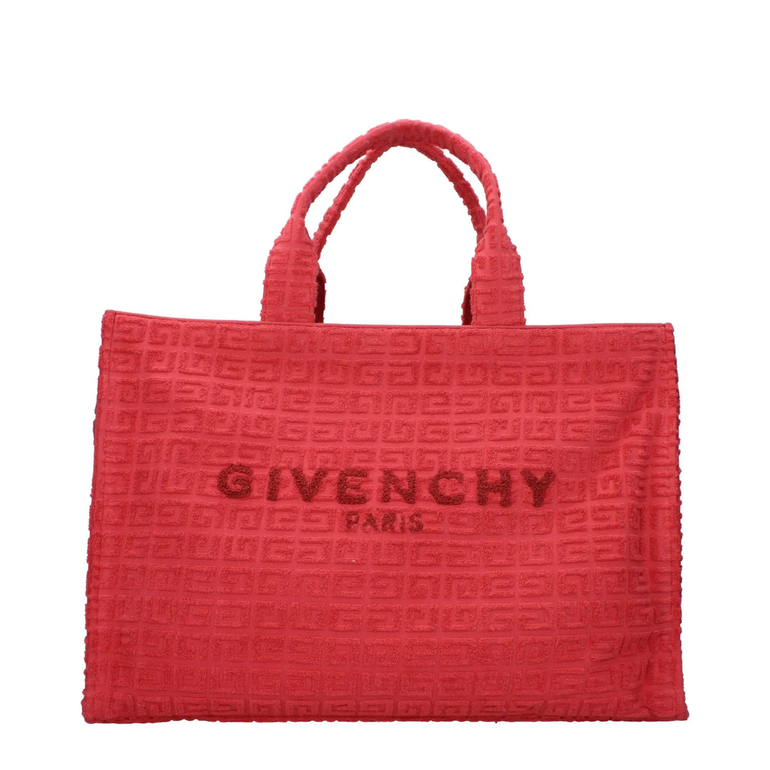 Red Fabric Handbag Givenchy