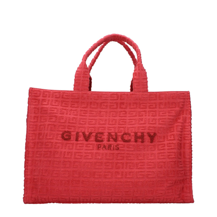 Red Fabric Handbag Givenchy