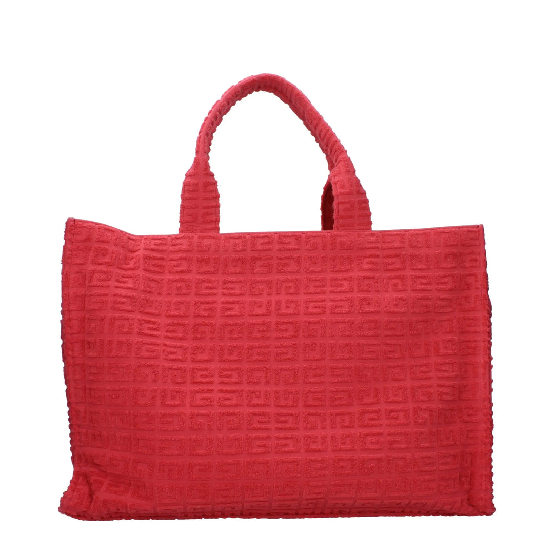 Red Fabric Handbag Givenchy