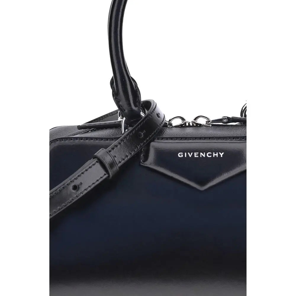 Black Calf Leather Bos Taurus Handbag Givenchy