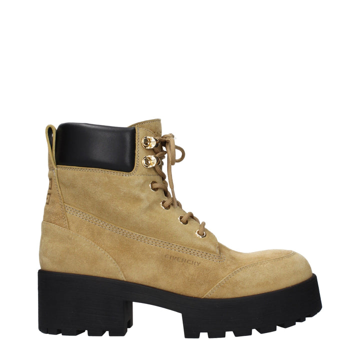 Brown Leather Ankle Boots Givenchy