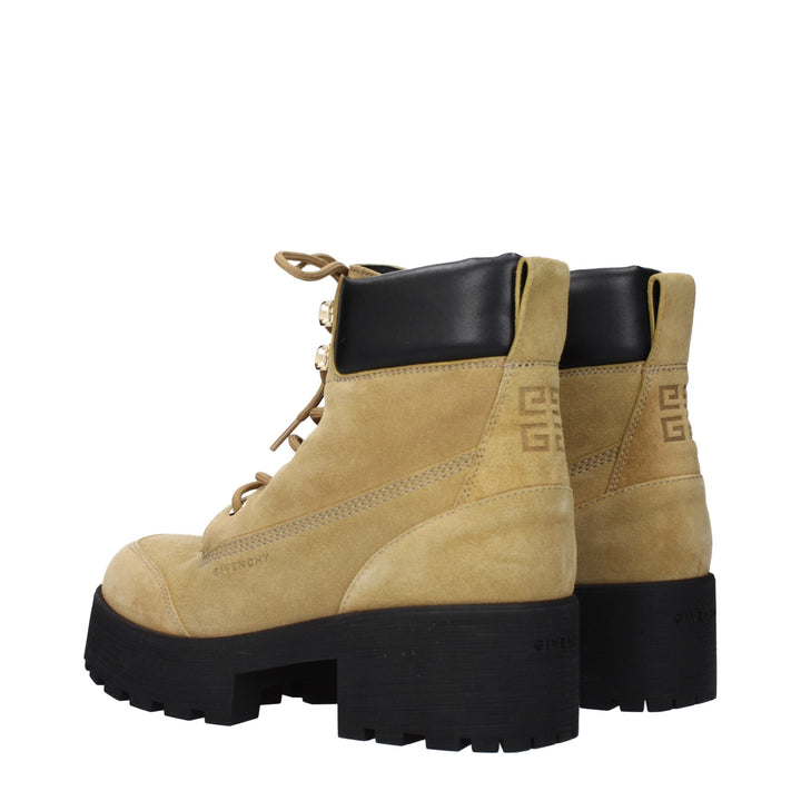 Brown Leather Ankle Boots Givenchy