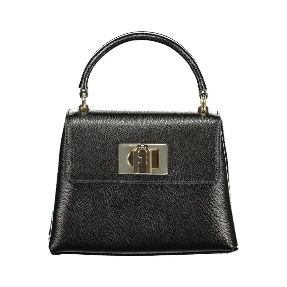 Nero Leather Women Handbag Furla