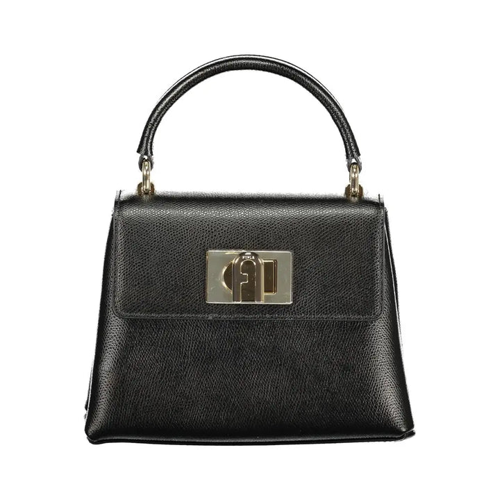 Nero Leather Women Handbag Furla