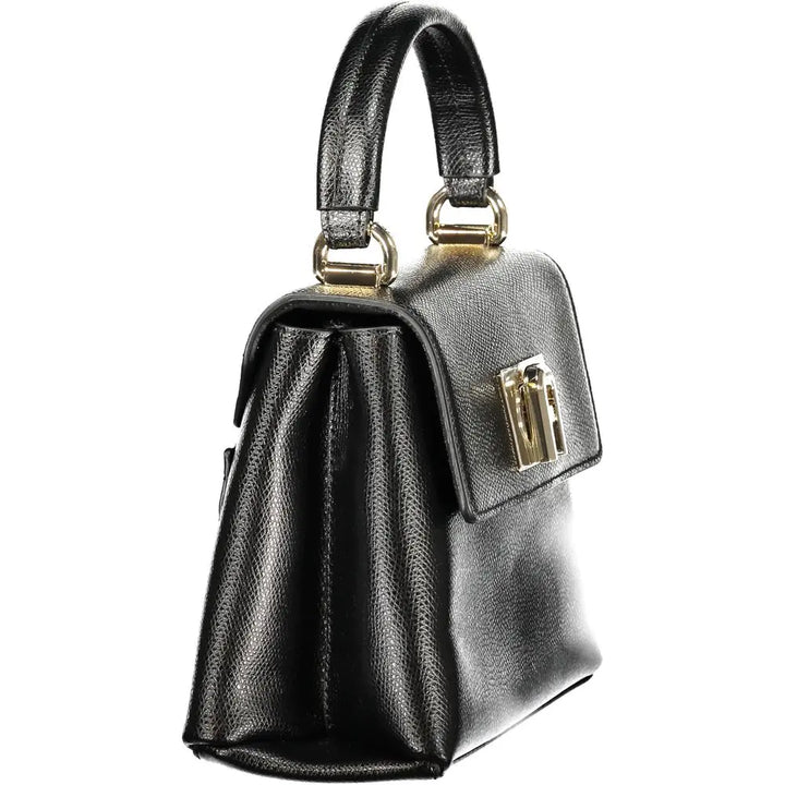 Nero Leather Women Handbag Furla