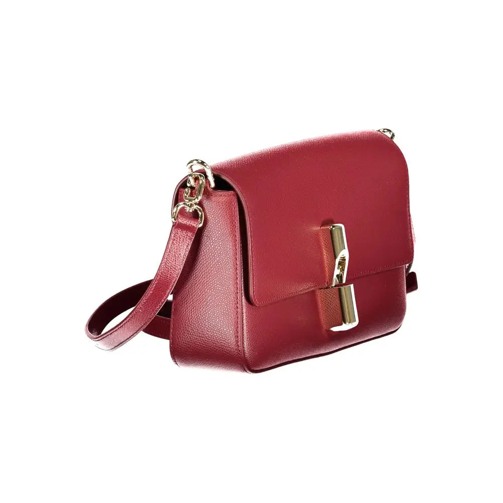 Rosso Leather Women Handbag Furla