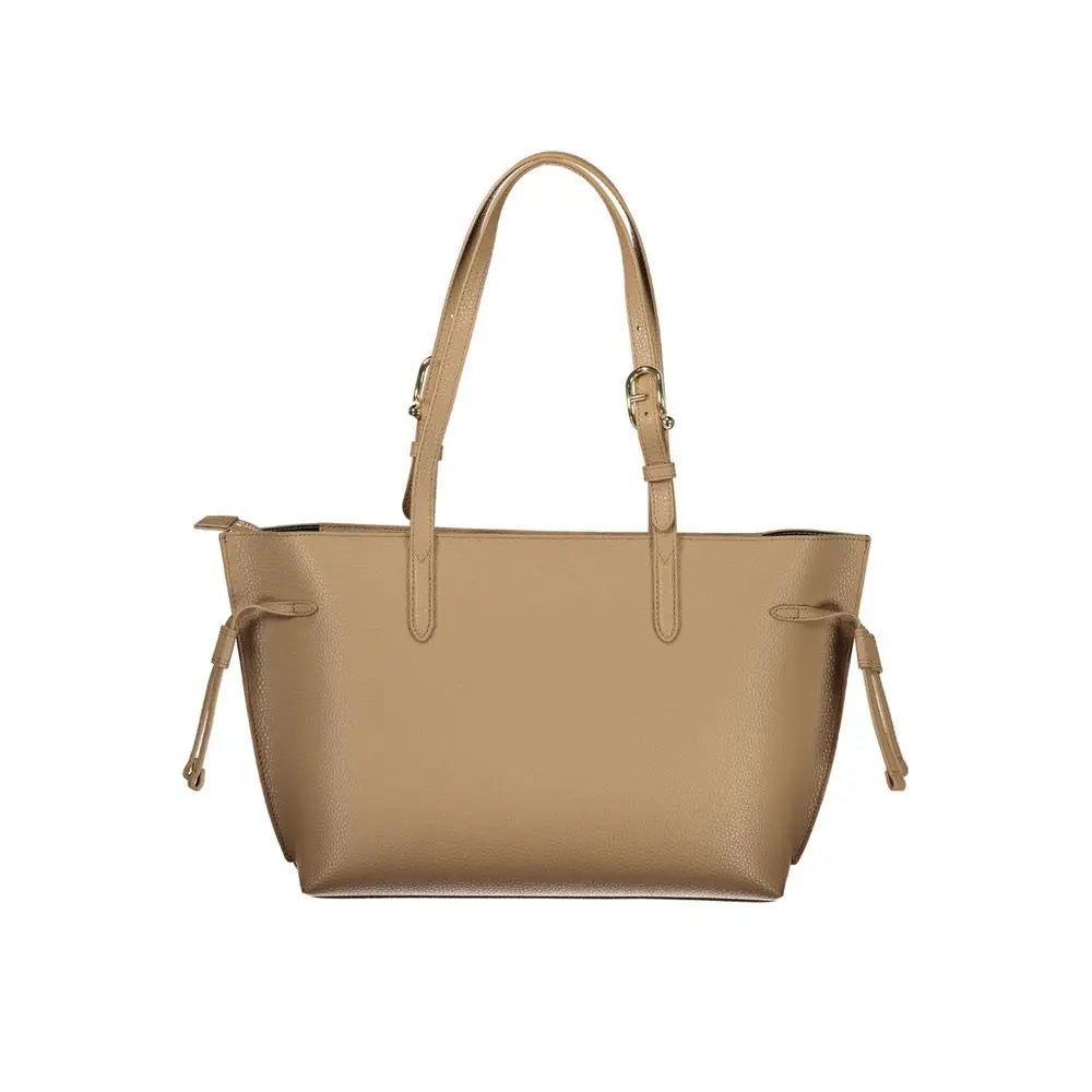 Marrone Leather Woman Handbag Furla