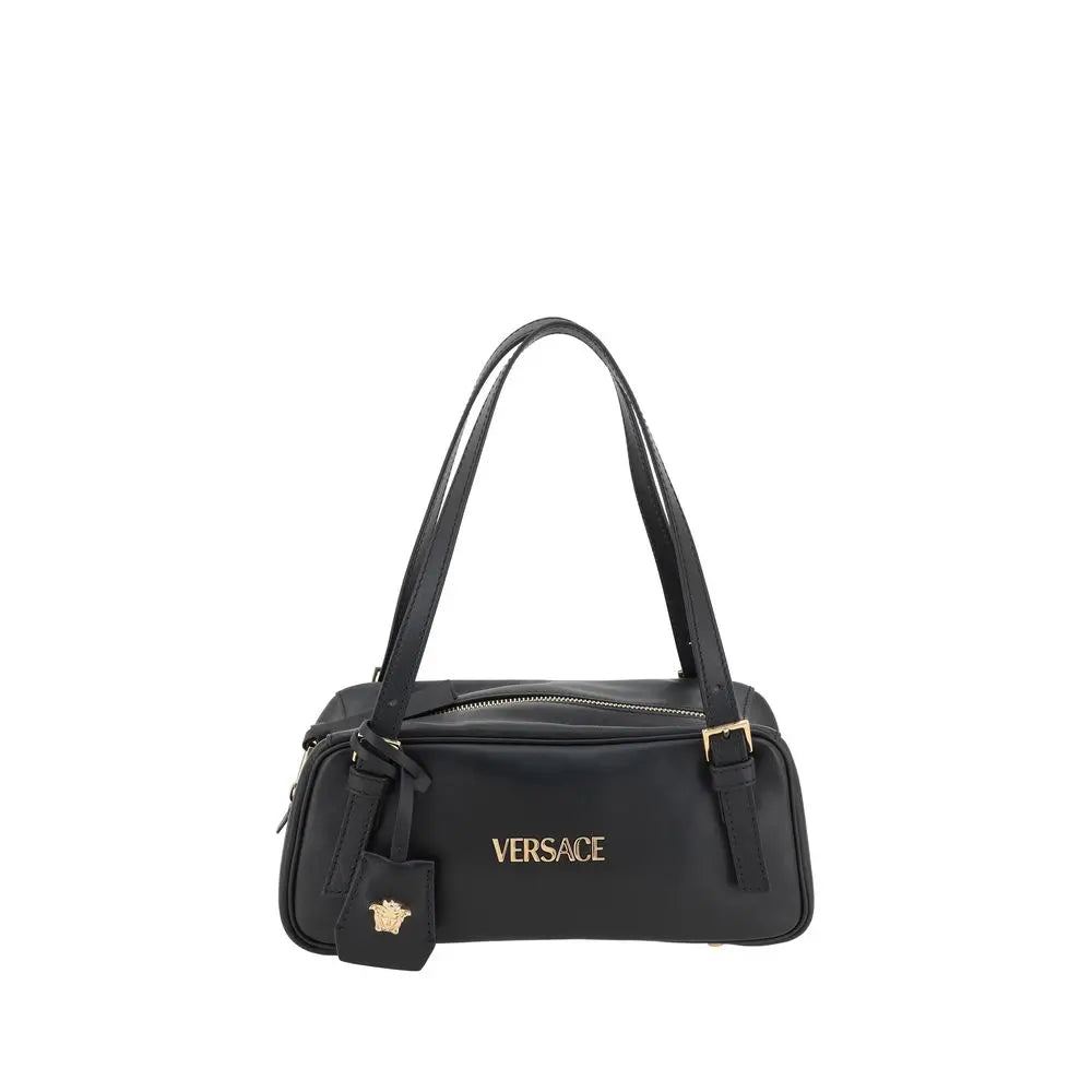 Black Lamb Ovis Aries Aries Shoulder Bag Versace