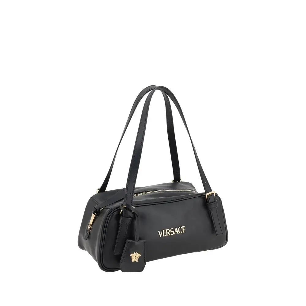 Black Lamb Ovis Aries Aries Shoulder Bag Versace