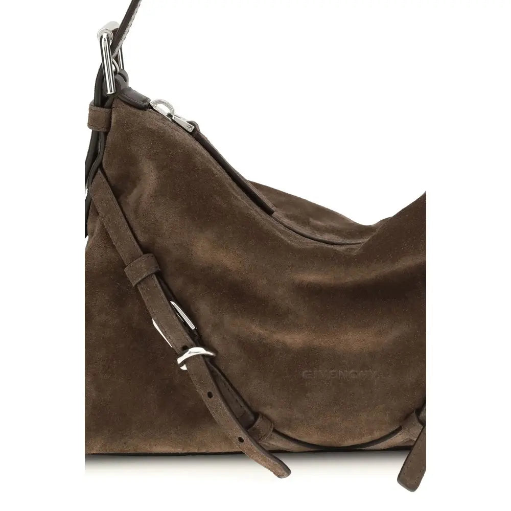 Brown Calf Leather Bos Taurus Handbag Givenchy