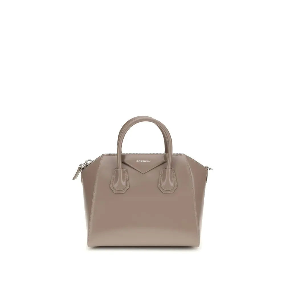 Gray Calf Leather Bos Taurus Shoulder Bag Givenchy