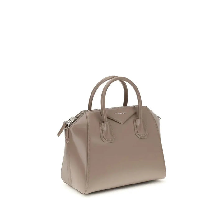 Gray Calf Leather Bos Taurus Shoulder Bag Givenchy