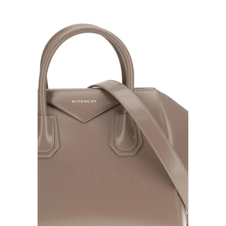 Gray Calf Leather Bos Taurus Shoulder Bag Givenchy