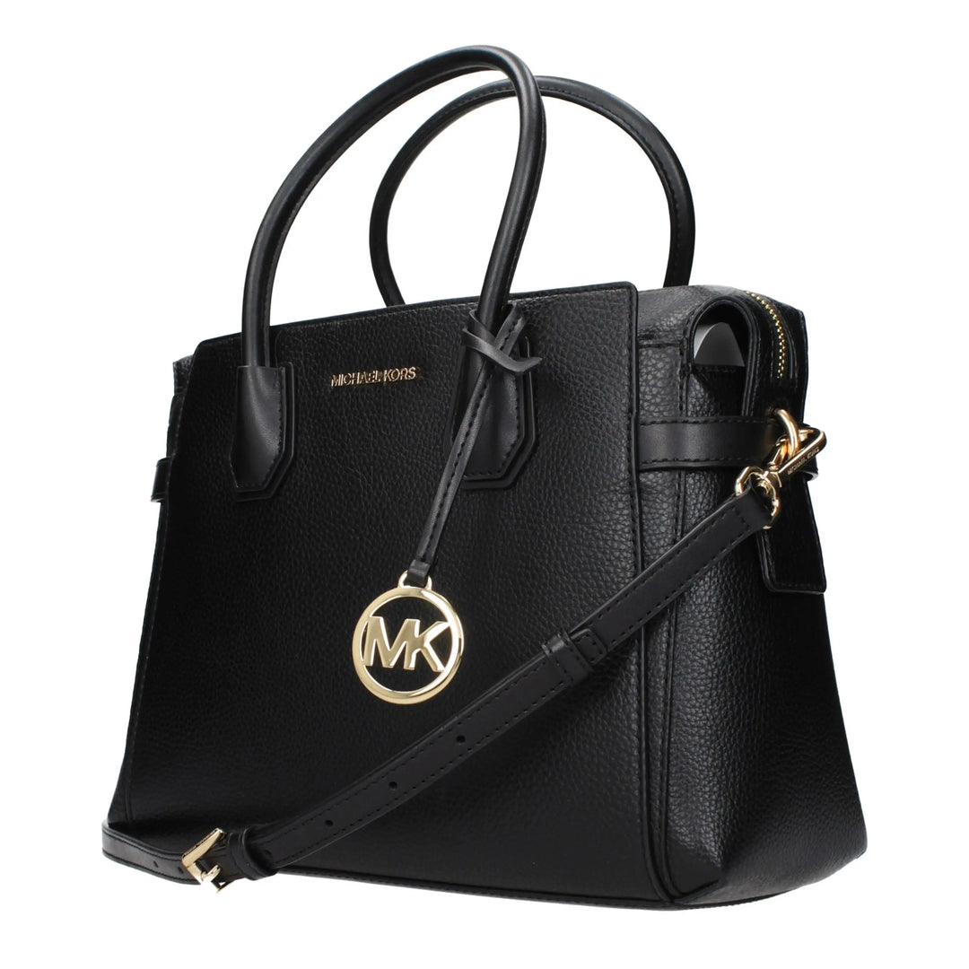 Black Fabric Handbag Michael Kors