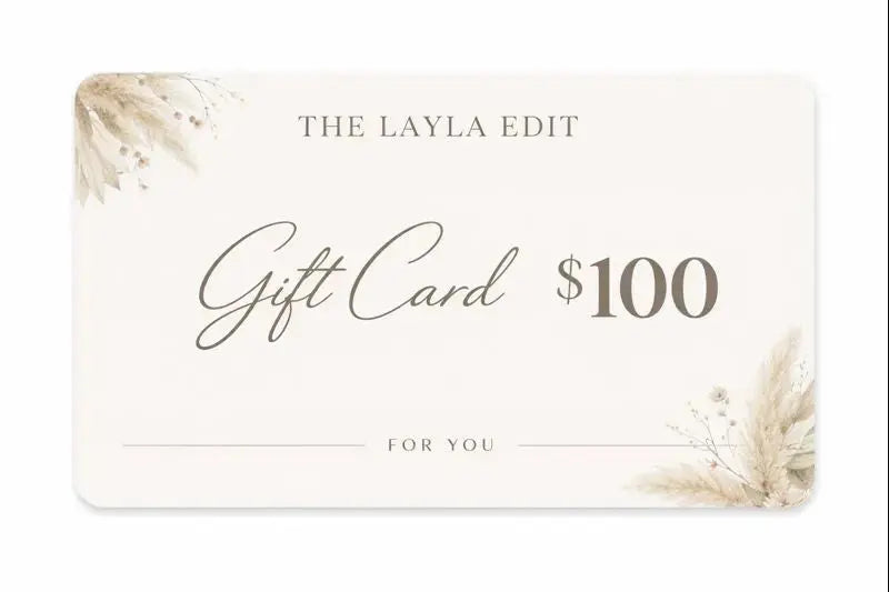the layla edit.- Gift Card the layla edit.